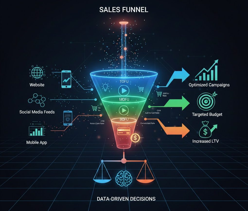 La Ingesta de Datos: Mapeando tu Embudo para la Toma de Decisiones Millonarias